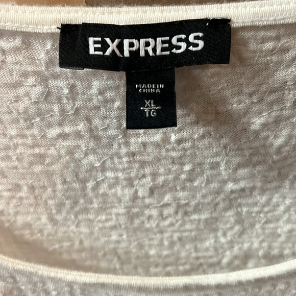 Striped sequins T-Shirt. Express XL. - Picture 2 of 6